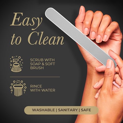 Diamancel Diamond Nail File Fine Grit for Finishing Nails - Professional Grade
