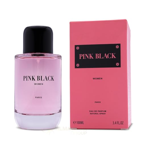 Pink Black Eau de Parfum Spray for Women - 3.4 Ounce Fragrance