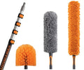 18-Foot High Reach Duster Kit with Telescopic Extension Pole - Extend-A-Reach