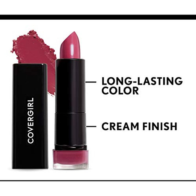 COVERGIRL Exhibitionist Lipstick Cream, Champagne 235, Lipstick Tube 0.123 OZ (3.5 g)