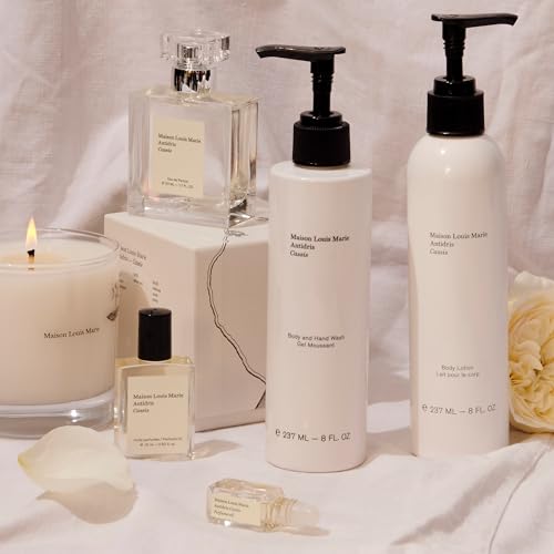 Natural Body & Hand Lotion with Cassis - Luxury Clean Fragrance - 8 fl oz