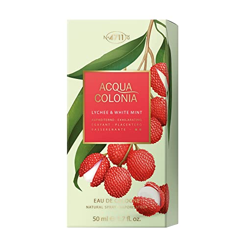 4711 Acqua Colonia Lychee White Mint Unisex Fragrance 1.7 oz EDC Spray