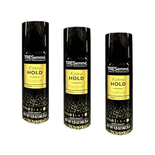 TRESemm? TRES Two Aerosol Hair Spray Extra Hold,Travel Size,1.5 oz(Pack of 3)