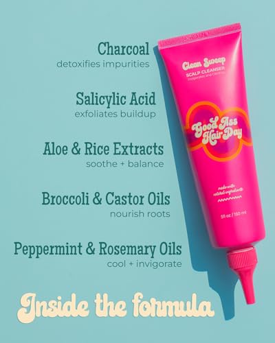 Deep Scalp Cleanser with Charcoal & Aloe for Hair Detox & Refreshment