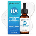 Hydrating Hyaluronic Acid Face Serum with Vitamin C & E for All Skin Types