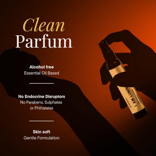 Aromafume I Am Luminous Non-Alcoholic Perfume Spray 10ml Travel Size - Essential Oil Fragrance