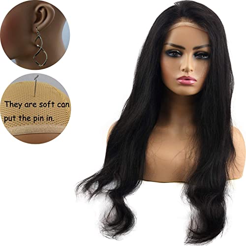 Voloria Realistic Female Mannequin Head for Wig Display, Jewelry & Accessories