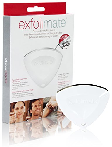Face and Body Exfoliation Tool for Younger Skin - Micro-Groove Stainless Steel