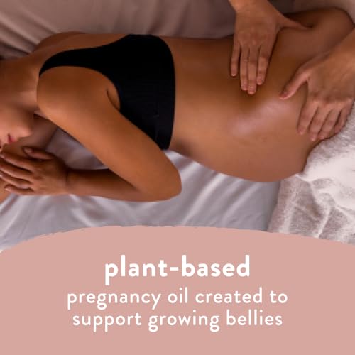 The Honest Company Mama Glow Body Oil 4.2 Fl Oz Pack of 2 - Hydrating & Soothing for Pregnant Bellies