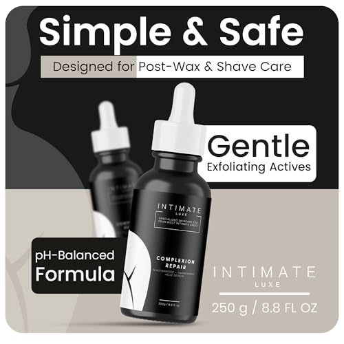 Complexion Repair Serum ? Fragrance-Free Brightening Serum for Bikini Line & Underarms ? Helps Improve the Look of Dark Spots & Uneven Tone ? pH Balanced for Intimate Areas ? 1 fl oz