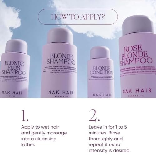 Rose Blonde Color Depositing Shampoo with Peptide - 11.8 fl oz for Blonde Hair