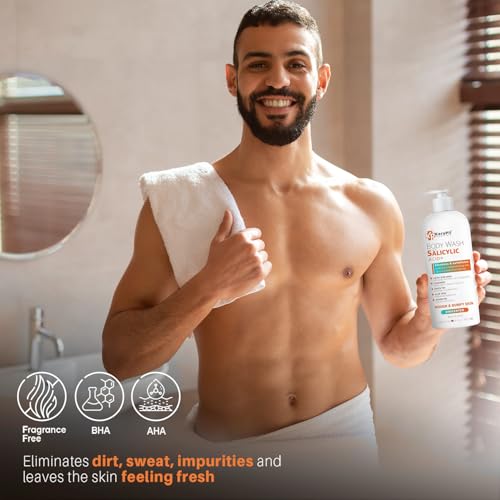 Unscented Salicylic Acid Exfoliating Body Wash - 16 fl oz