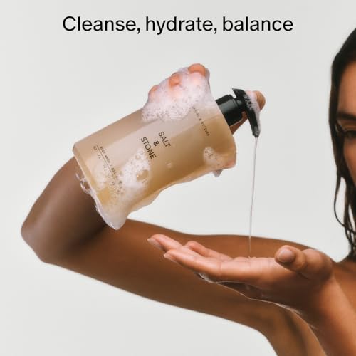 Salt & Stone Bergamot & Hinoki Body Wash 15.2 fl oz - Unisex Hydrating Shower Gel