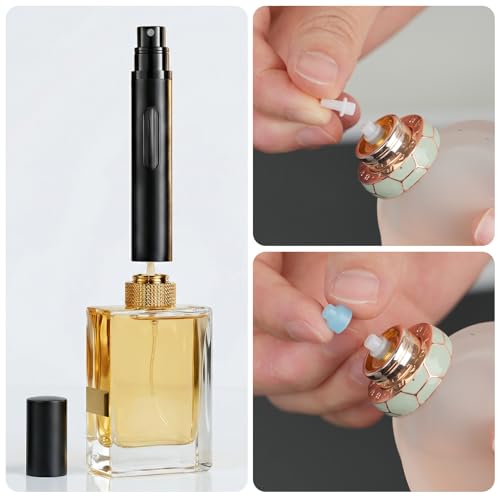 Travel Refillable Perfume Atomizer Spray 3PCS Leak-Proof Portable Fragrance Bottles
