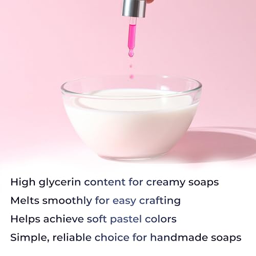 White Melt & Pour Soap Base 5 lb - SLS/SLES Free, Cruelty-Free, Skin-Nourishing
