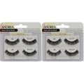 Andrea False Eyelashes Strip Lash Twin Packs, Two of a Kind 33 (Pack of 2)