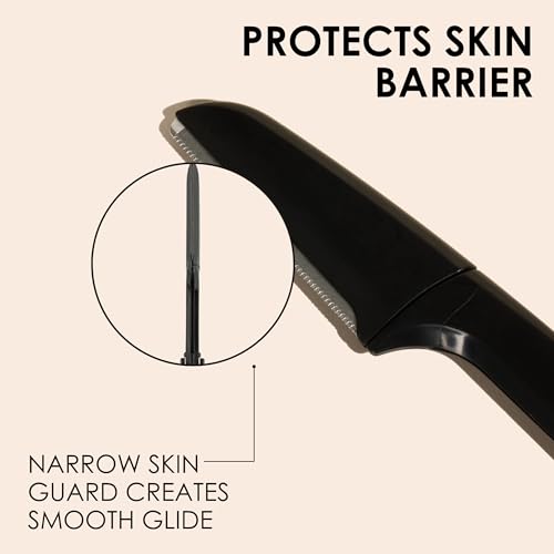 JAPONESQUE Essentials Dermaplaner Facial Hair Razors 12 Pack ? Precision Blades for Peach Fuzz Removal, and Eyebrow Shaping for Men & Women
