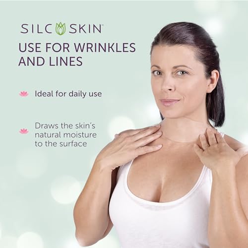 Silc Skin Neck Wrinkle Pads - 2 Pack, 60-Day Supply for Youthful Skin