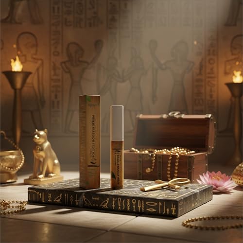 Nefertari Eye Lash Serum for Eyelash Growth: Eyelash Growth Serum with Advanced Formula to Boost Longer Fuller and Thicker Looking Lashes - Vegan & Cruelty-Free for Sensitive Eyes 8mL