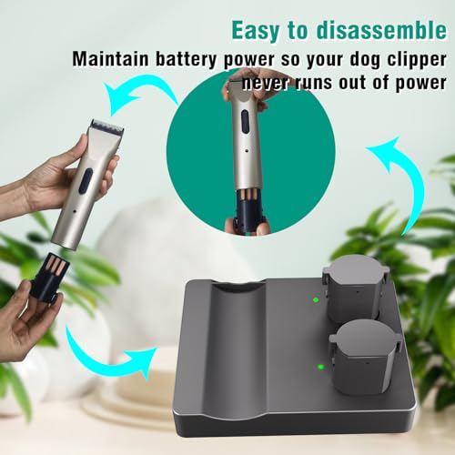 Charger Stand for Wahl Arco and Arco SE Dog Clipper Batteries - Compatible with Model 0114-300/1854-7988