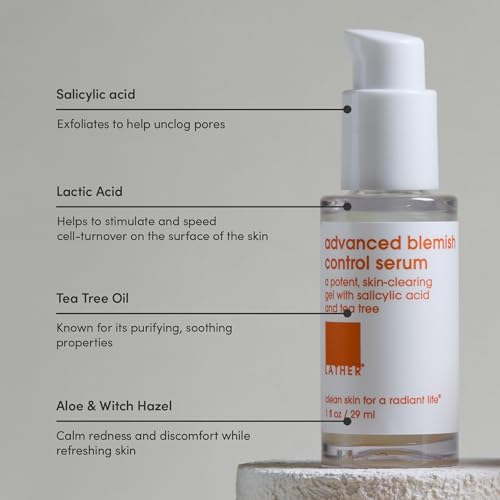 Blemish Control Face Serum with Salicylic Acid & Tea Tree Oil - Sensitive Skin
