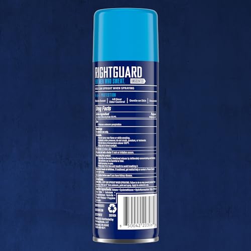 Right Guard Sport Unscented Antiperspirant & Deodorant Spray 6oz 3-Pack