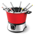 Electric Fondue Set 3L Non-Stick 13-Piece with Temperature Control