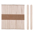 200/500/1000pcs 4.5 Inch Wooden Craft Sticks, Hair Removal Wax Sticks for Eyebrow and Body, Wax Wiping Tools,Natural Wood Popsicle Ice Cream Sticks,Art Projects DIY Wood Crafts