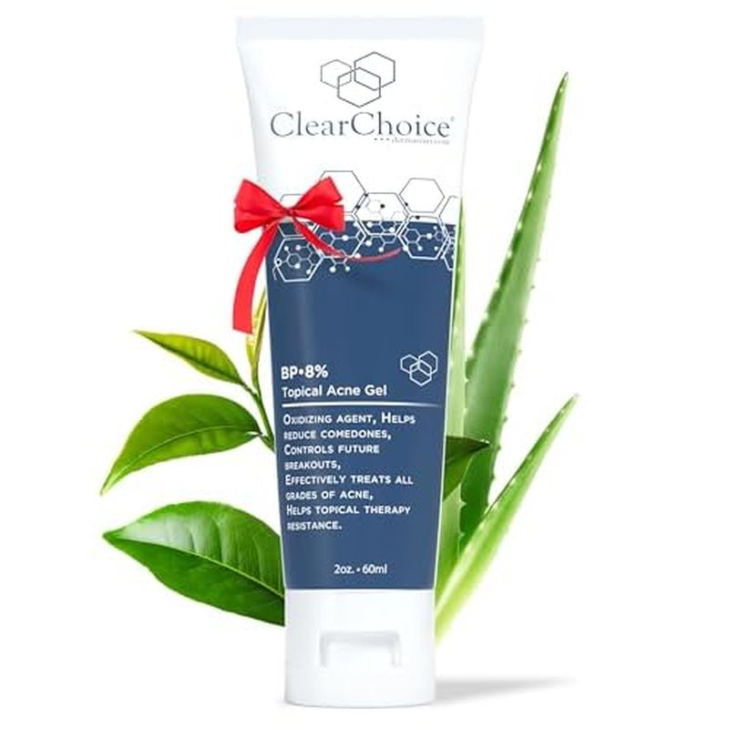 ClearChoice BP 8% Clarifying Liquid | 8% Benzoyl Peroxide Skin Refiner | Smooth, Clear-Looking Complexion | Fresh & Balanced Feel