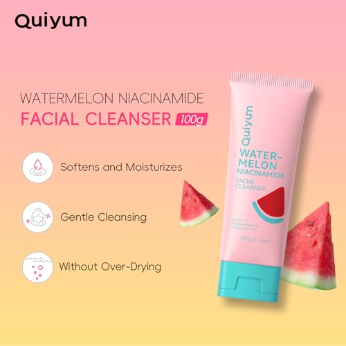 6PCS Skincare - Skin Care Sets with Watermelon Cleanser, Plum Serum, Blueberry Moisturizer, Milk Honey Peel-Off Mask, Hand Wax, Foot Wax, Hydrating Cleansing Repairing, Ideal Gifts Sets