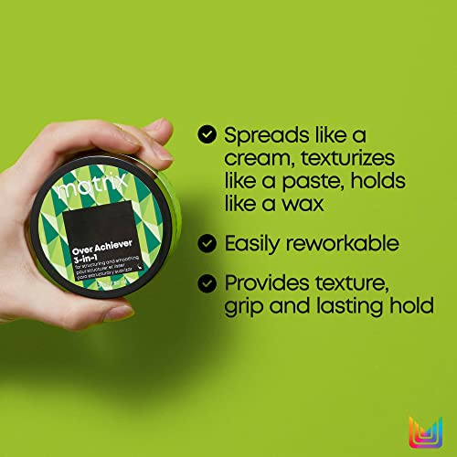 Matrix Over Achiever 3-in-1 Hair Wax for Texture & Hold - 1.7 Oz