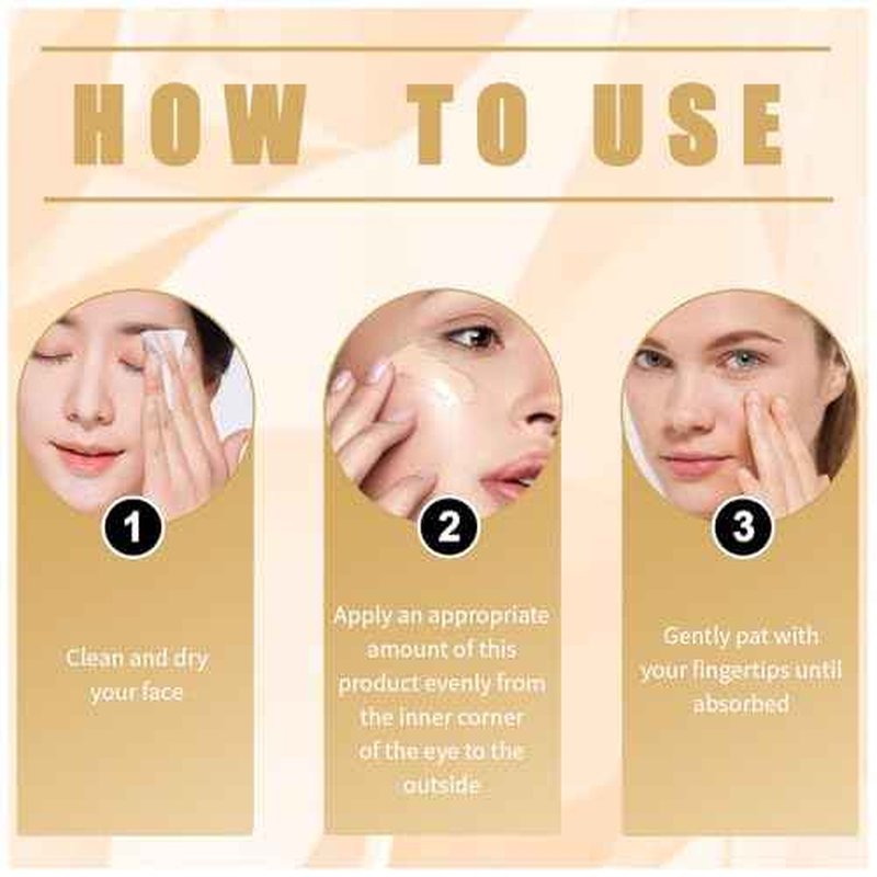 Eye Corrector, Under Eye Color Corrector For Dark Circles, SPF 41 Eye Cream, Moisturizing Essence Cream