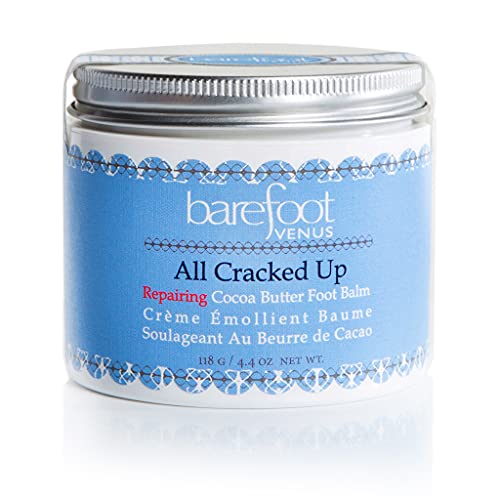 Barefoot Venus Foot Care Balm with Cocoa & Shea Butter, Refreshing Peppermint & Clove