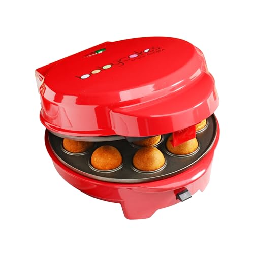 Babycakes 3-in-1 Cake Pop Cupcake & Donut Maker with Removable Nonstick Plates