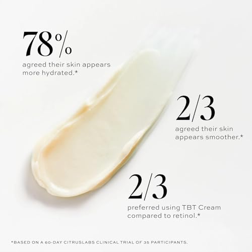 DIME Beauty TBT Cream - Gentle Antiwrinkle Cream for Women with Bakuchiol for Face Wrinkles - Anti-Aging Face Moisturizer and Forehead Wrinkle Cream for Smoother Younger Looking Skin 1.7 oz / 50ml