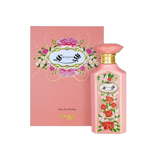 Zimaya Bahjah Pour Femme Eau De Parfum 3.4 Fl Oz - Floral Fruity Scent