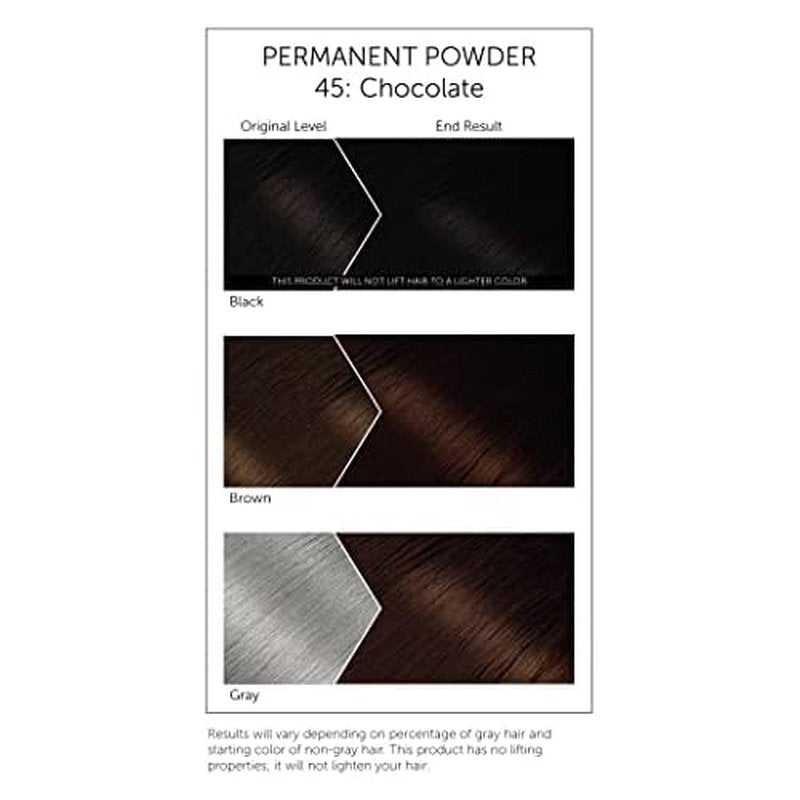 #45 Chocolate Bigen Permanent Powder - 12 Pack