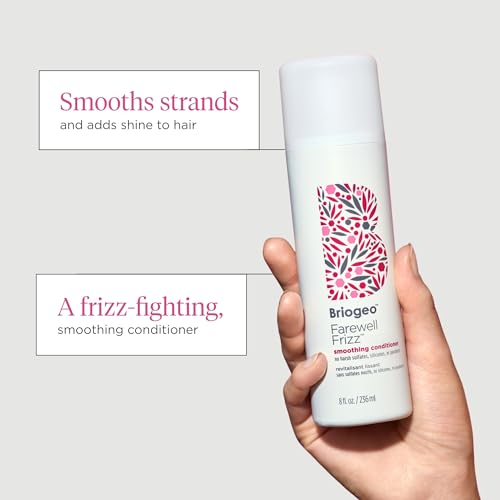 Briogeo Farewell Frizz Smoothing Conditioner 8 Fl Oz - Silicone-Free, Hydrating & Vegan