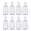 15 Pack Clear Reusable Plastic Spray Bottles - 150ml Fine Mist for Essential Oils & Travel