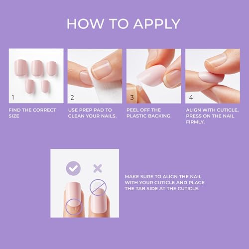 imPRESS Color Press On Nails, ¡®Over You', Solid Burgundy, Short Oval, PureFit Technology, Patented Super Hold Adhesive, Chip Proof, Smudge Proof, Mini Nail File, Manicure Stick & 30 Fake Nails