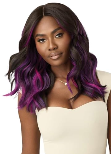 Outre Lace Front Wig - Color Bomb CB 101 - Purple Twilight 2/UL