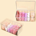 MoyRetty 2-Pack Acrylic Lash Extension Organizer Dustproof Storage for Salon