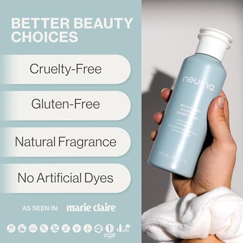 Neuma Neu Volume Sulfate-Free Shampoo 8.5 Fl Oz with Fennel & Vanilla - Gentle Hair Volumizer