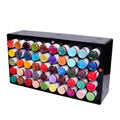 Tattoo Ink Bottle Holder Rack for 50 1oz Bottles Wall Mount & Desktop Organizer