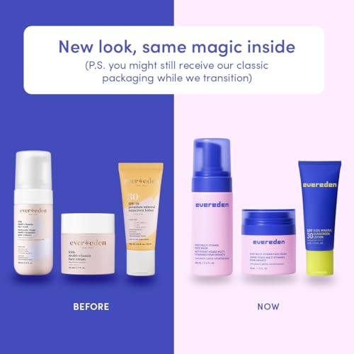 Evereden Kids Mineral Sunscreen Face Wash Cream & Headband Bundle - Peach Variation
