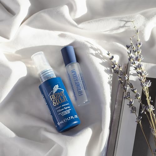 Lavender and Chamomile Pillow Spray & Roll-On Gift Set - Calming, Vegan, Cruelty-Free