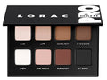 LORAC PRO Matte & Shimmer Eyeshadow Palette - High Pigment, Mirror Compact, Pro Matte Edition