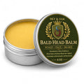 Bald Head Balm for Men 4 oz - Fragrance-Free Scalp & Face Moisturizer