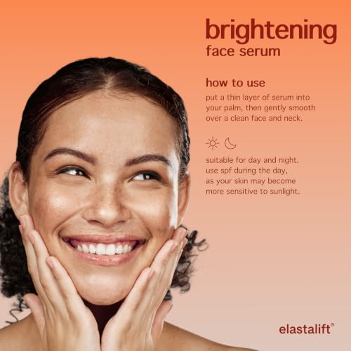 Brightening Vitamin C Facial Serum with Hyaluronic Acid & Anti-Aging Benefits - 1.75 Fl Oz - Brightening Vitamin C Serum