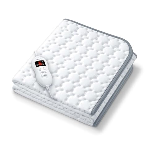 Electric Heated Underblanket with 8 Heat Settings - Soft Fleece, Auto Shut-Off